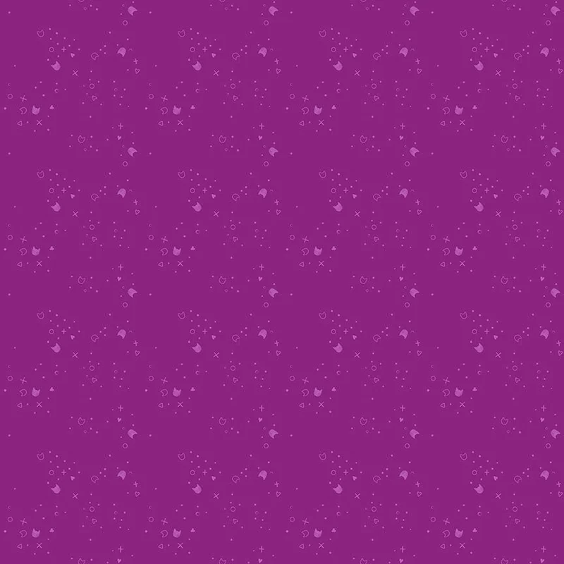 KITTY LITTER BLENDER: Magenta (1/4 Yard)
