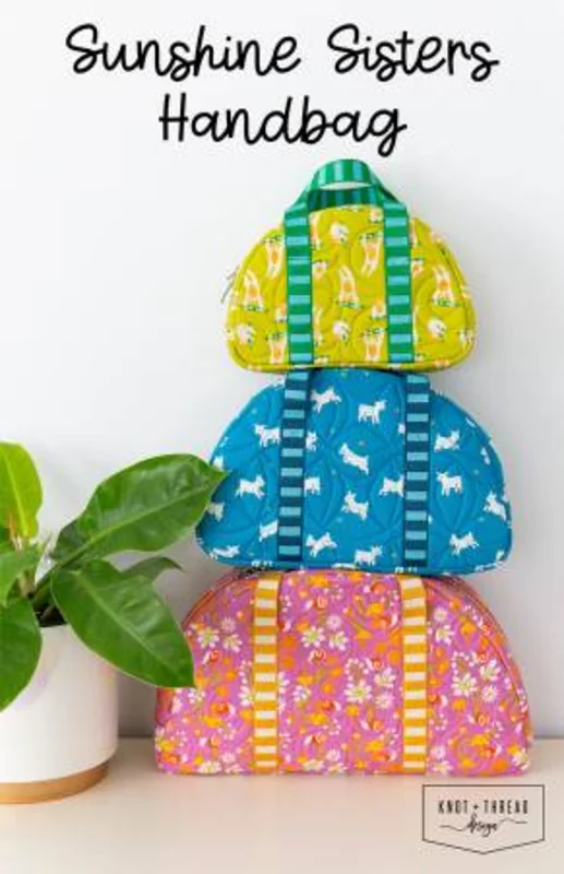 KNOT + THREAD DESIGN: Sunshine Sisters Handbag