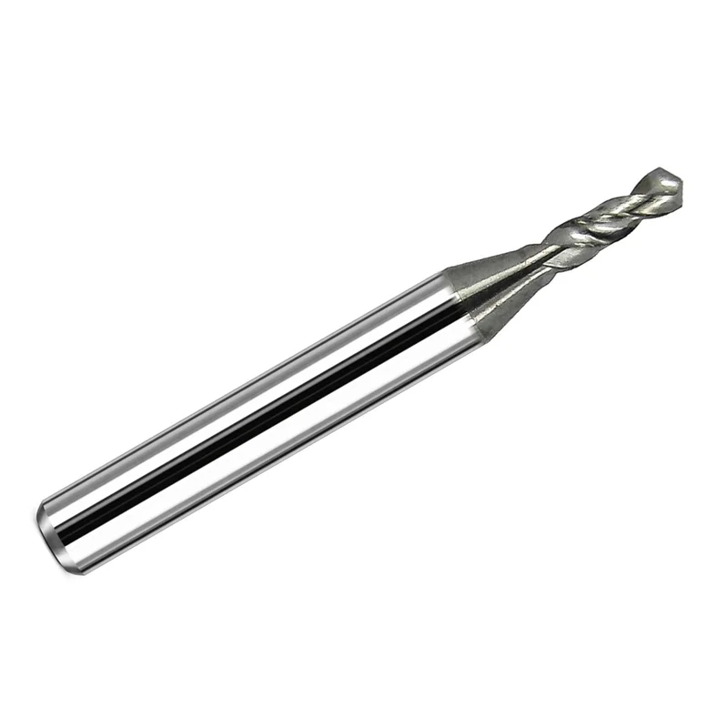 Kyocera 1.60mm (0.0630", 1/16") Carbide Micro Drill Bit Short OAL 3mm Shank 226-0630.236SL K129