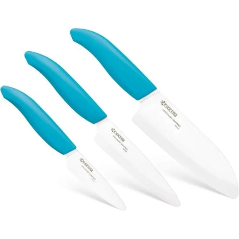 Kyocera Revolution 3pc Knife Set - Blue