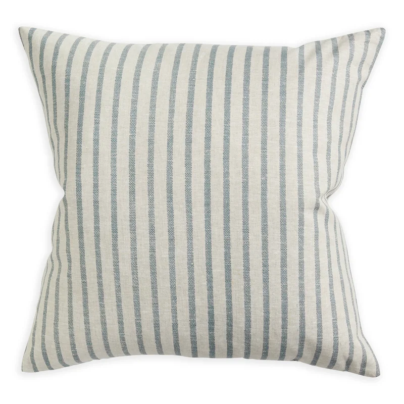Kythira Mineral Linen Cushion, 22" x 22"