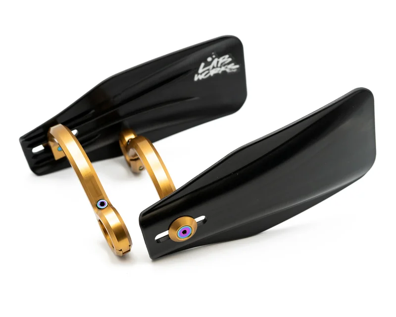 LAB Works Handguard Titanium Bolt Kit Rainbow Oil Slick