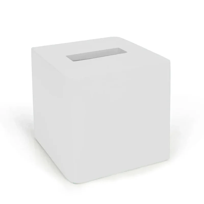 Lacca White Tissue Holder - White / Unique