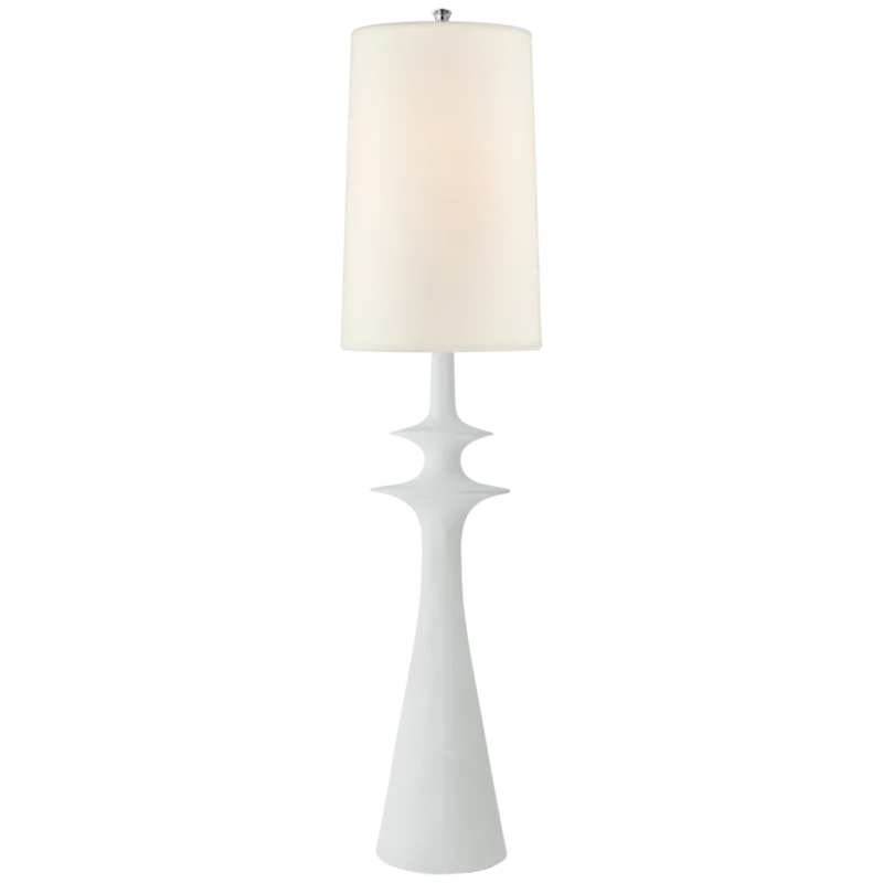 Lakmos Floor Lamp, Plaster White