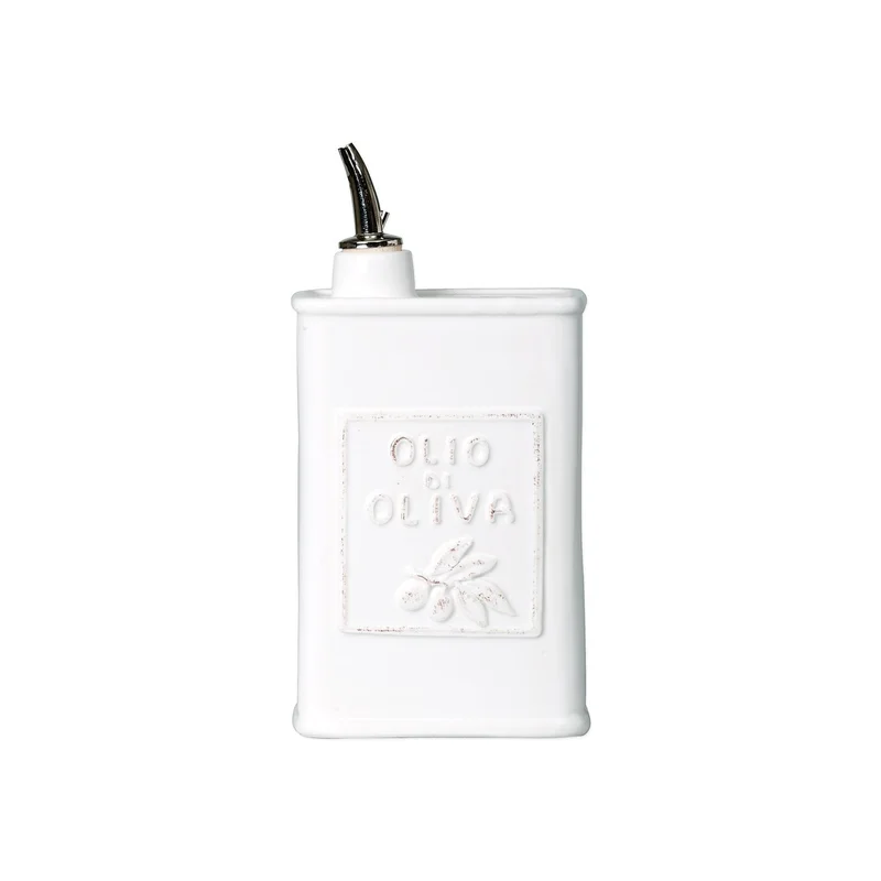 Lastra White Olive Oil Can