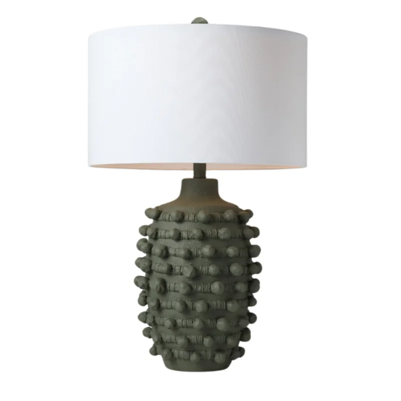 Leah Table Lamp, Desert Sage Resin