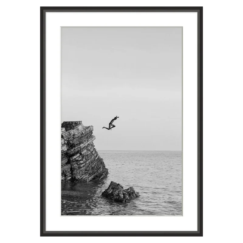 Leap of Fun, 29"W x 41"H