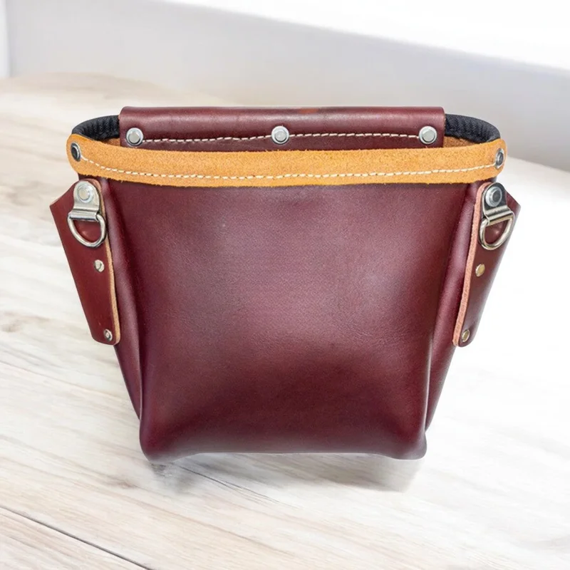 Leather Bolt Bag for Ironworkers