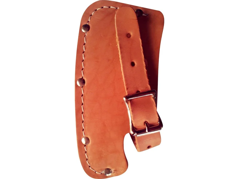 Leather Sheath 5-1/ 2" Single Bit Blade Kelly Perfect Jersey Pattern Top Grain