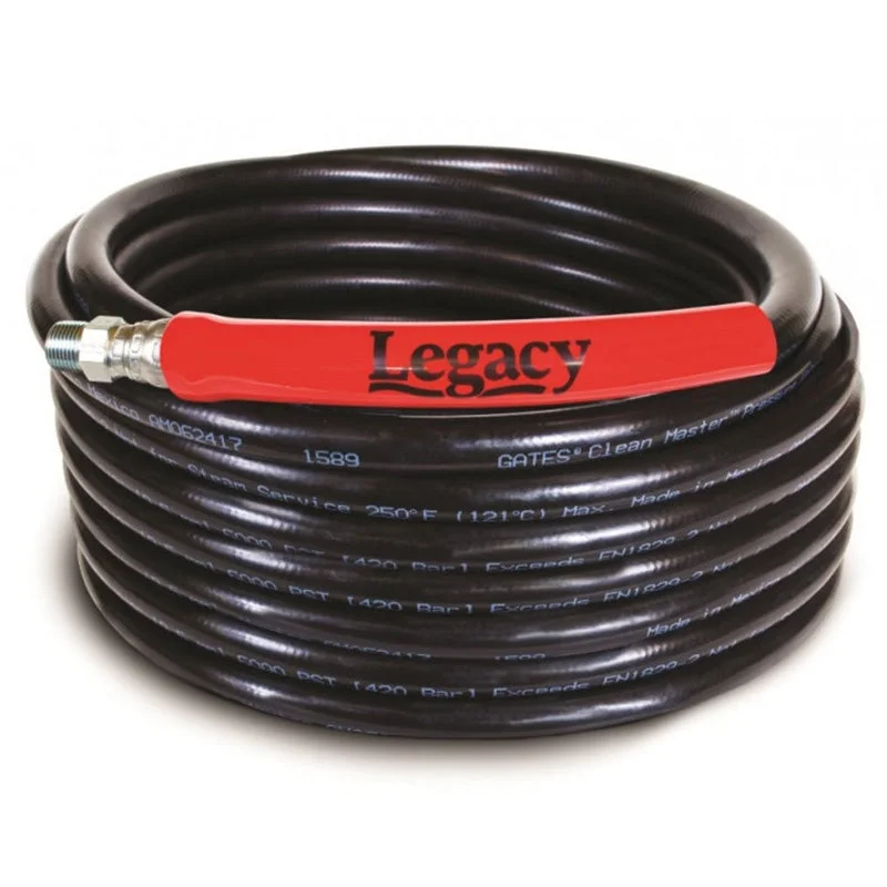 Legacy, Hose, Black, 1/2" X 75', 2 Wire, Up to 6000Psi, 8.925-249.0