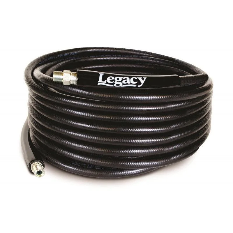 Legacy, Hose, Black, 1/4" X 50', 1 Wire, Up to 4000Psi, 8.925-145.0