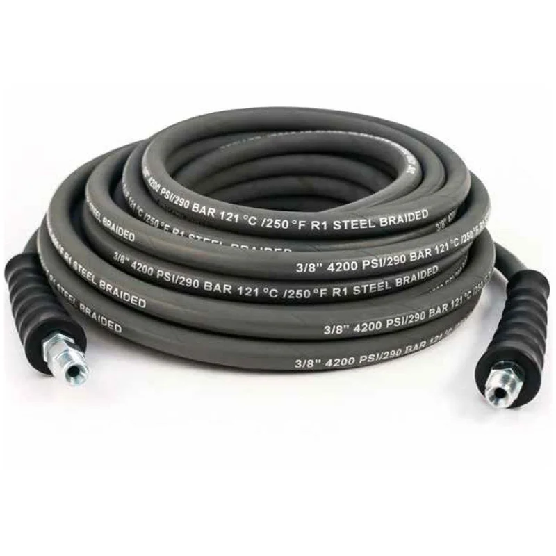Legacy, Hose, Grey, 3/8" X 50', 1 Wire, Up to 4000PSI, 9.114-440.0