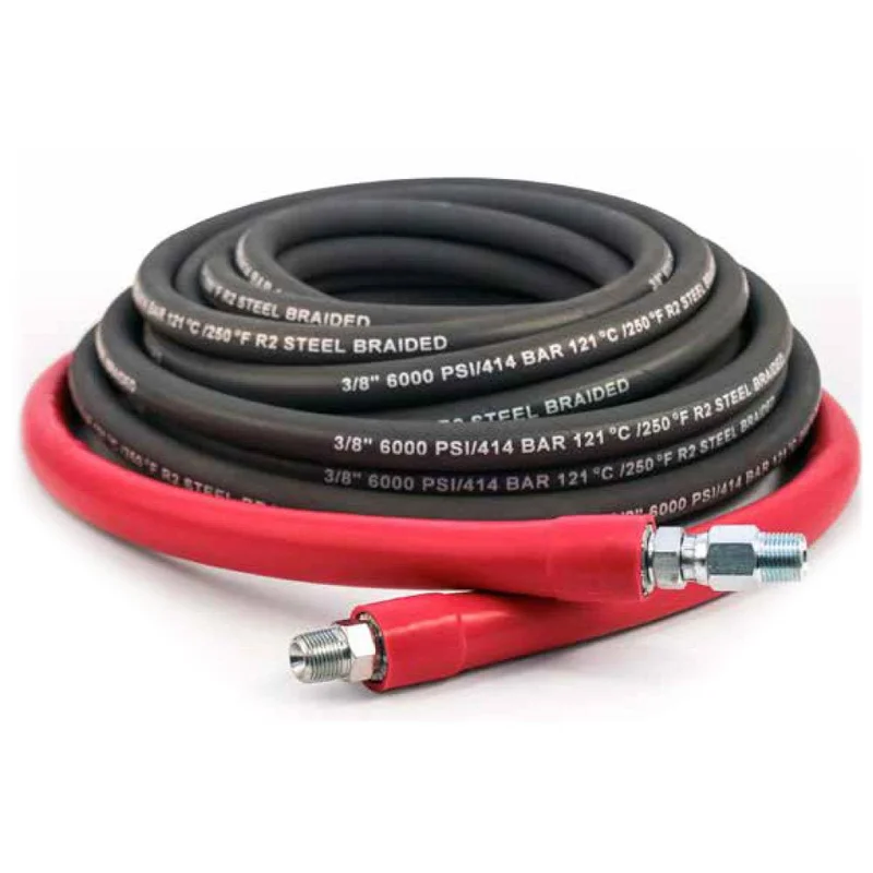 Legacy, Hose, Grey, 3/8" X 50', 2 Wire, Up to 6000PSI, 9.114-442.0