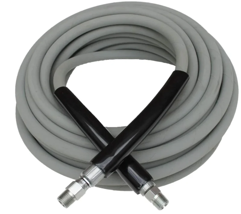 Legacy, Hose, Grey, Smooth, Non Marking, 3/8" X 100', 1 Wire, Up to 3000PSI, 8.749-936.0