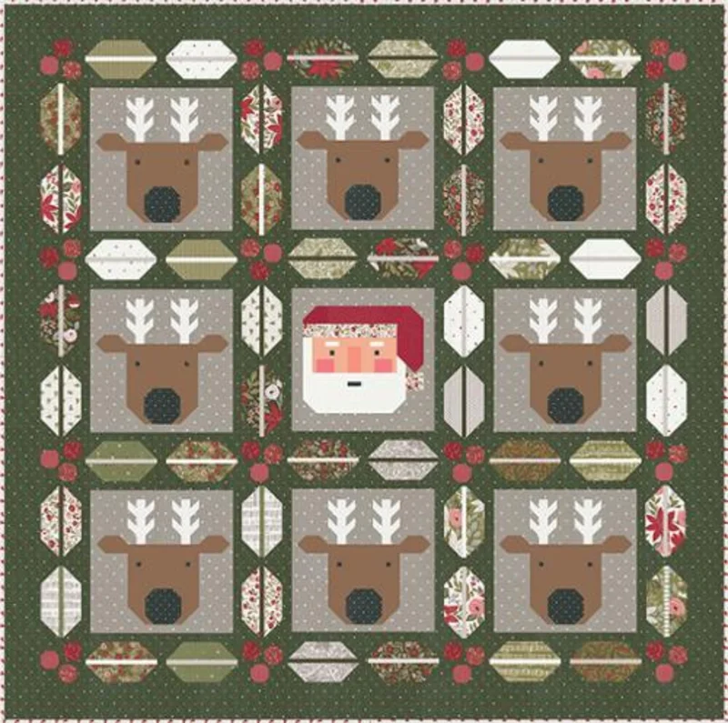 Lella Boutique: CHRISTMAS CREW Quilt