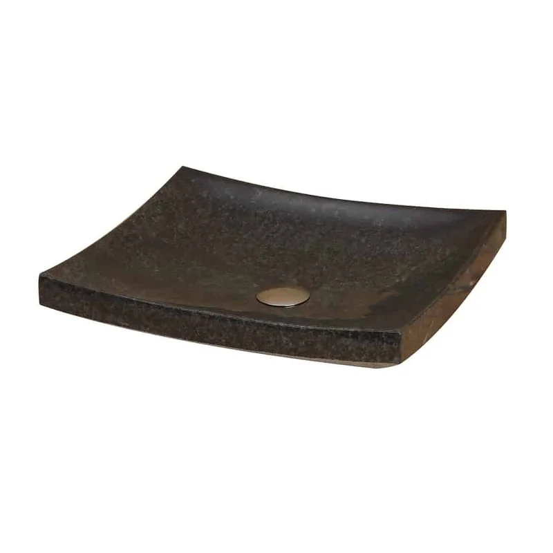 Lenova Sinks - Above Counter - SAC-07 Stone Bathroom Sink - 18 x 16 x 4