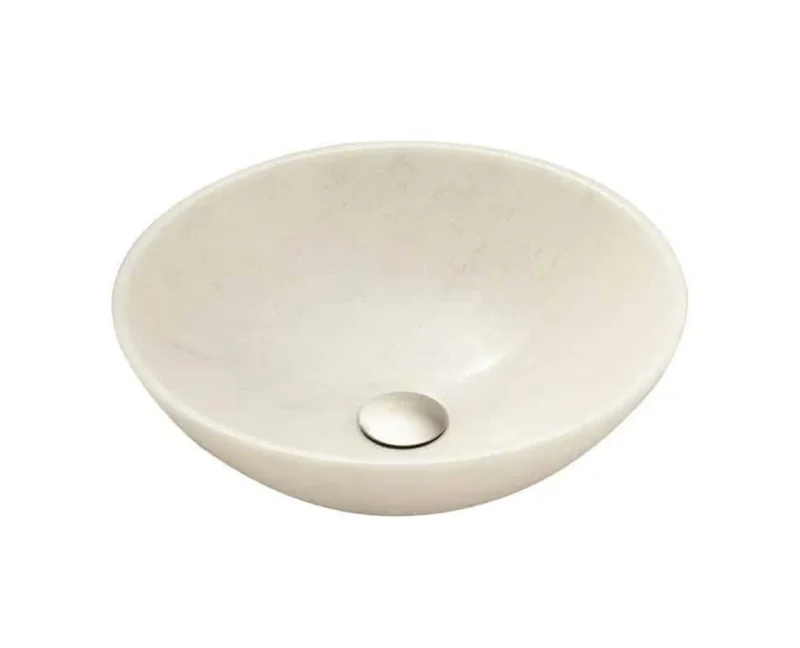 Lenova Sinks - Above Counter - SV-18 Stone Bathroom Sink - 16-1/2
