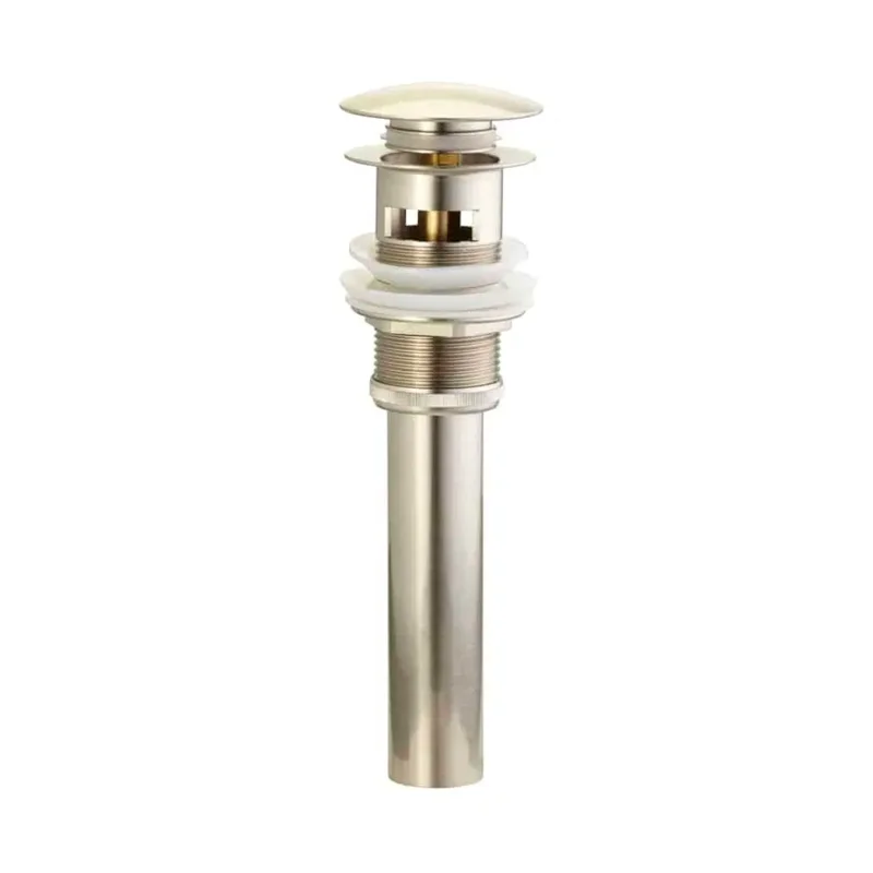 Lenova Sinks - Sink Drains - A-SP35MFC Pop-Up Mushroom Drain w/ Overflow - 1-3/4