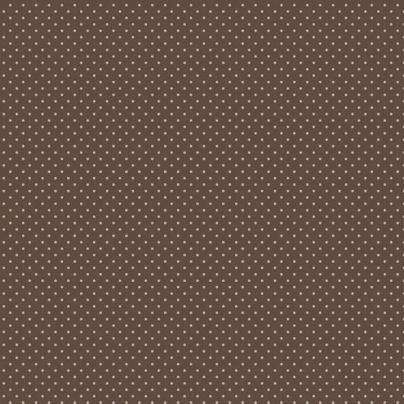 Les Petits by Amy Sinibaldi: Petits Stipples- Mocha (1/4 Yard)
