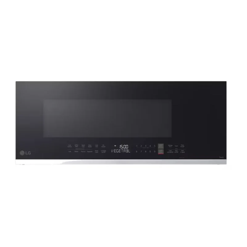 LG - 1.3 cu. Ft Over the range Microwave in Black - MVEF1337F Black