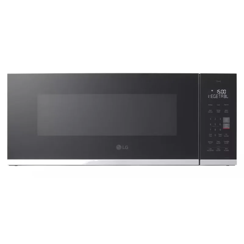 LG - 1.3 cu. Ft Over the range Microwave in Stainless - MVEF1323F Stainless