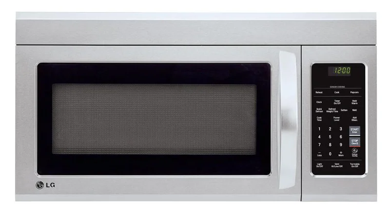LG - 1.8 cu. Ft Over the range Microwave in Stainless - LMV1852ST Stainless