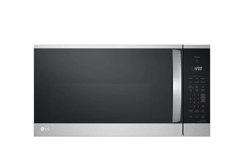 LG - 1.8 cu. Ft Over the range Microwave in Stainless - MVEM1825F Stainless