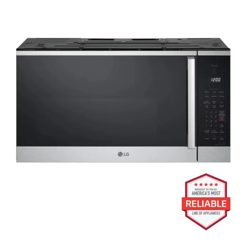 LG - 1.8 cu. Ft Over the range Microwave in Stainless - MVEM1825X Stainless