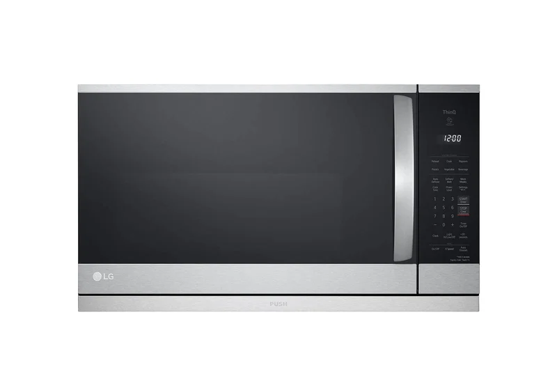 LG - 2.1 cu. Ft Over the range Microwave in Stainless - MVEL2125F Stainless