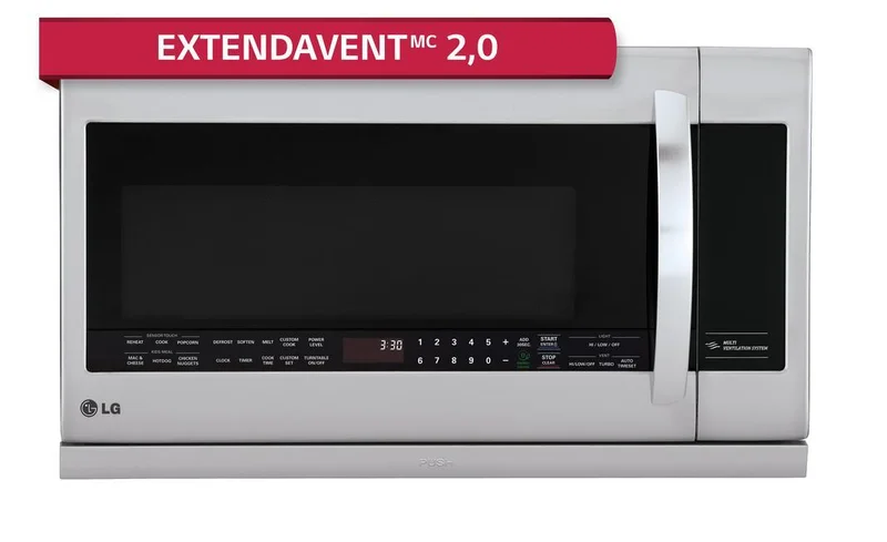 LG - 2.2 cu. Ft Over the range Microwave in Stainless - LMV2257ST Stainless