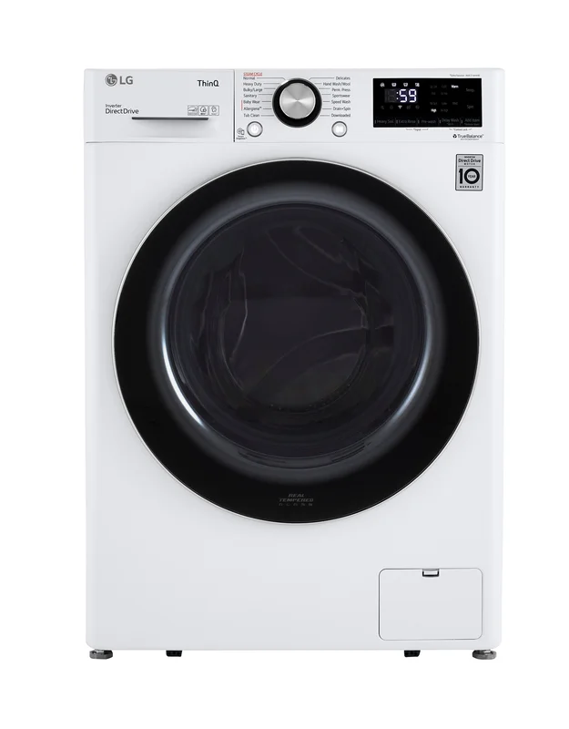 LG - 2.6 cu. Ft  Compact Washer in White - WM1455HWA White
