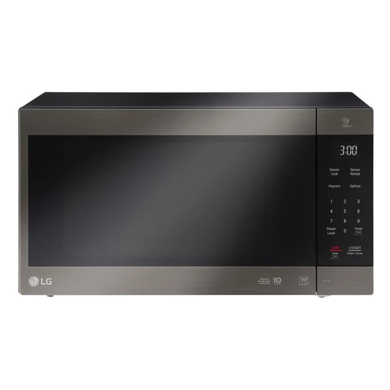 LG - 2 cu. Ft  Counter top Microwave in Black Stainless - LMC2075BD Black Stainless