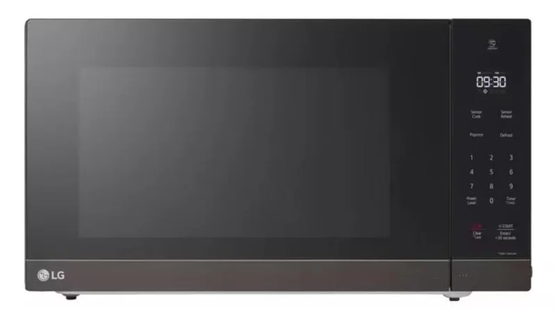 LG - 2 cu. Ft  Counter top Microwave in Black Stainless - MSER2090D Black Stainless