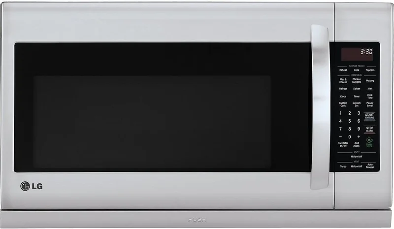 LG - 2 cu. Ft Over the range Microwave in Stainless - LMV2055ST Stainless