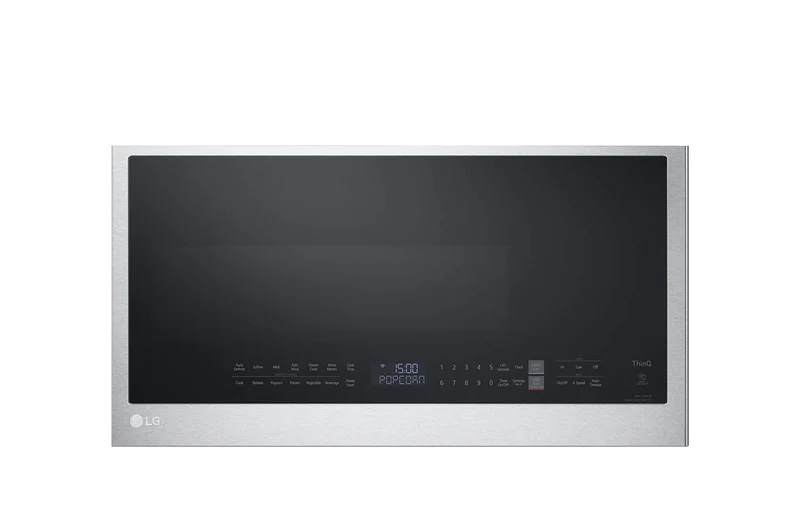 LG - 2 cu. Ft Over the range Microwave in Stainless - MVEL2033F Stainless
