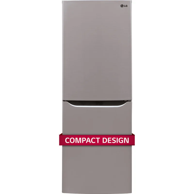 LG - 23.5 Inch 10.1 cu. ft Bottom Mount Refrigerator in Silver - LBNC10551V Silver