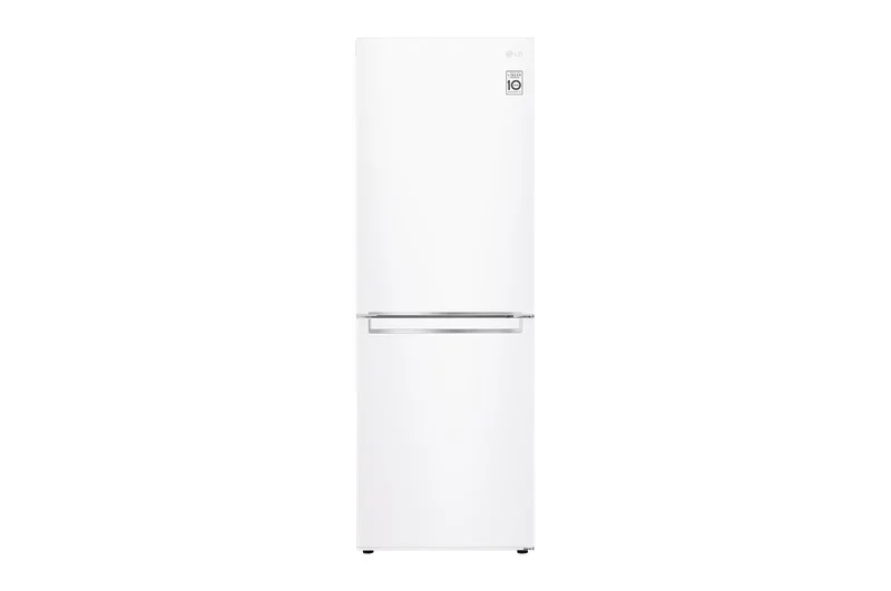 LG - 23.5 Inch 10.8 cu. ft Bottom Mount Refrigerator in White - LRDNC1004W White