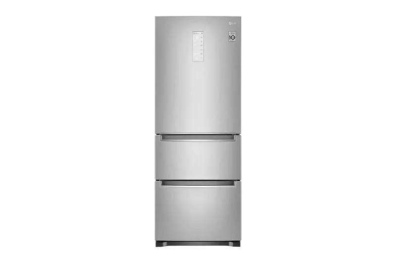 LG - 26.25 Inch 11.7 cu. ft Bottom Mount Refrigerator in Silver - LRKNS1205V Silver