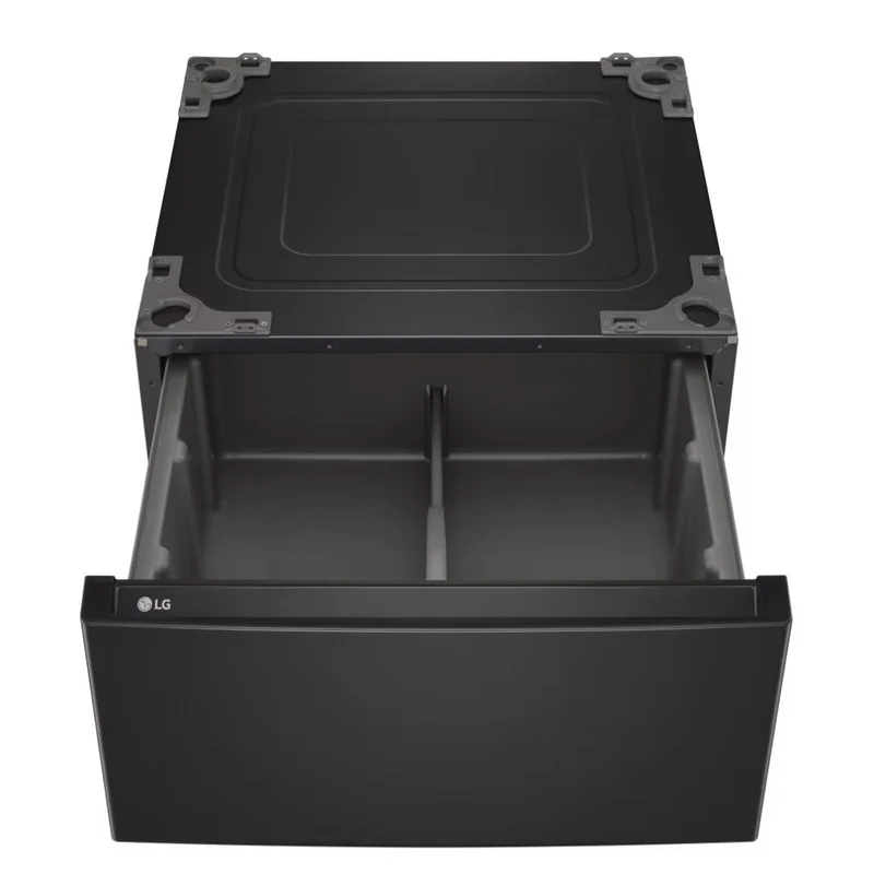 LG - 27 Inch Laundry Pedestal in Black - WDP6B Black