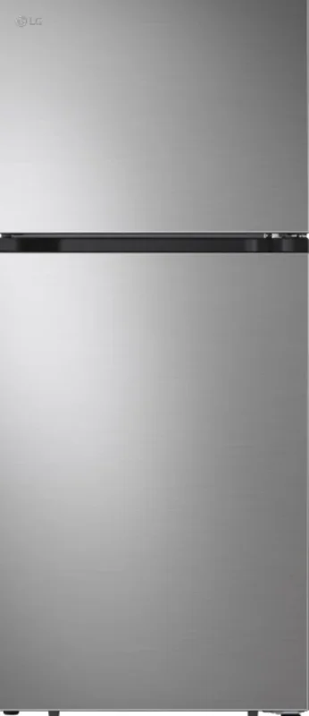 LG - 28 Inch 18 cu. ft Top Mount Refrigerator in Stainless - LT18S2100S Stainless