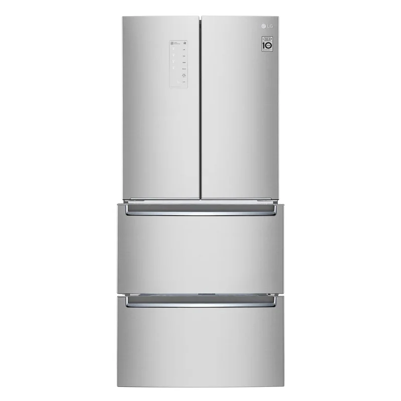 LG - 29.5 Inch 14.3 cu. ft French Door Refrigerator in Silver - LRKNS1400V Silver
