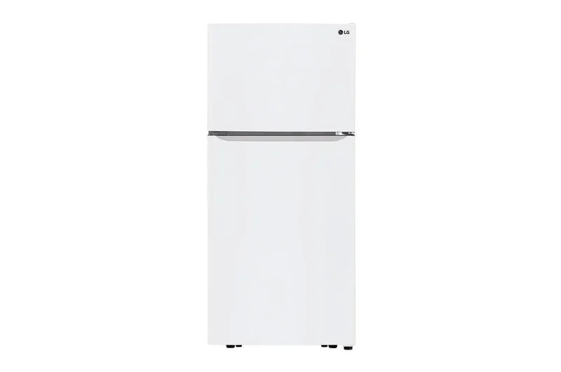 LG - 29.75 Inch 20.2 cu. ft Top Mount Refrigerator in White - LTCS20020W White