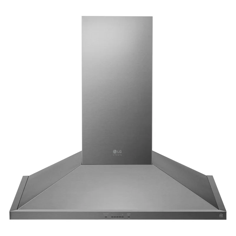 LG - 29.9 Inch 600 CFM Wall Mount and Chimney Range Vent in Stainless - LSHD3080ST Stainless