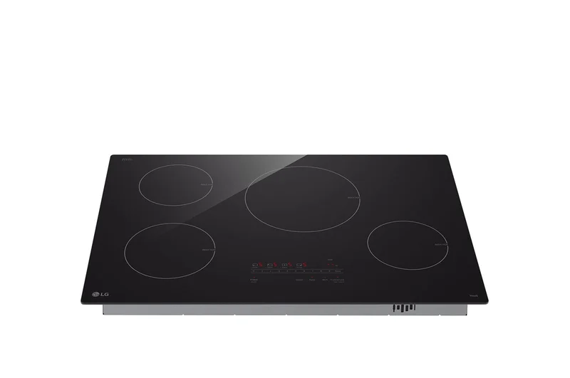 LG - 30.7 Inch Induction Cooktop in Black - CBIH3013BE Black