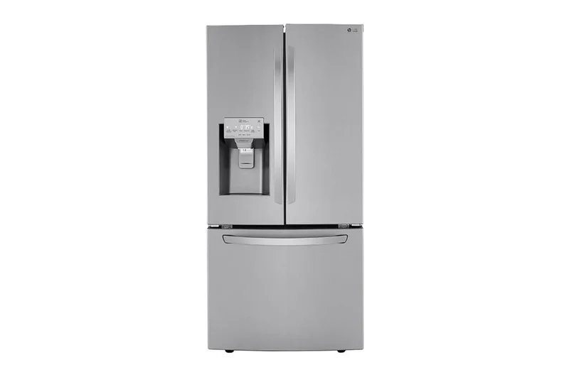 LG - 32.8 Inch 24.5 cu. ft French Door Refrigerator in Stainless - LRFXS2503S Stainless