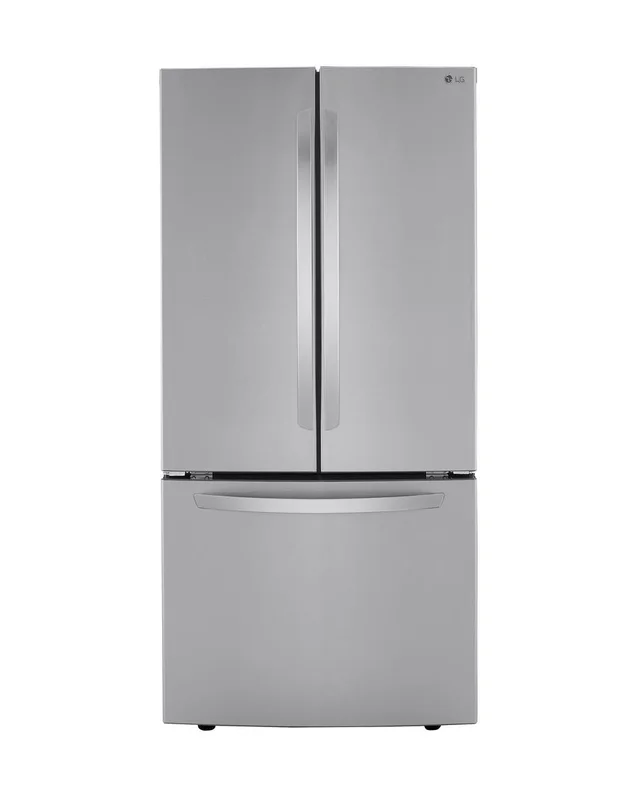LG - 32.8 Inch 25.1 cu. ft French Door Refrigerator in Stainless - LRFCS2503S Stainless