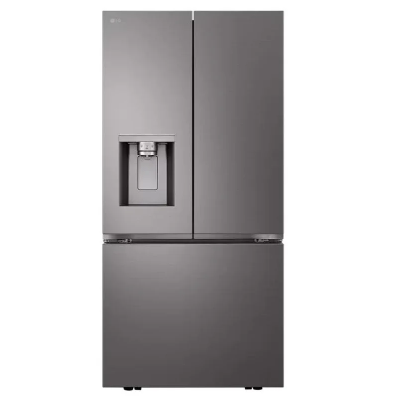 LG - 33 Inch 24.5 cu. ft French Door Refrigerator in Black Stainless - LF25S6330D None