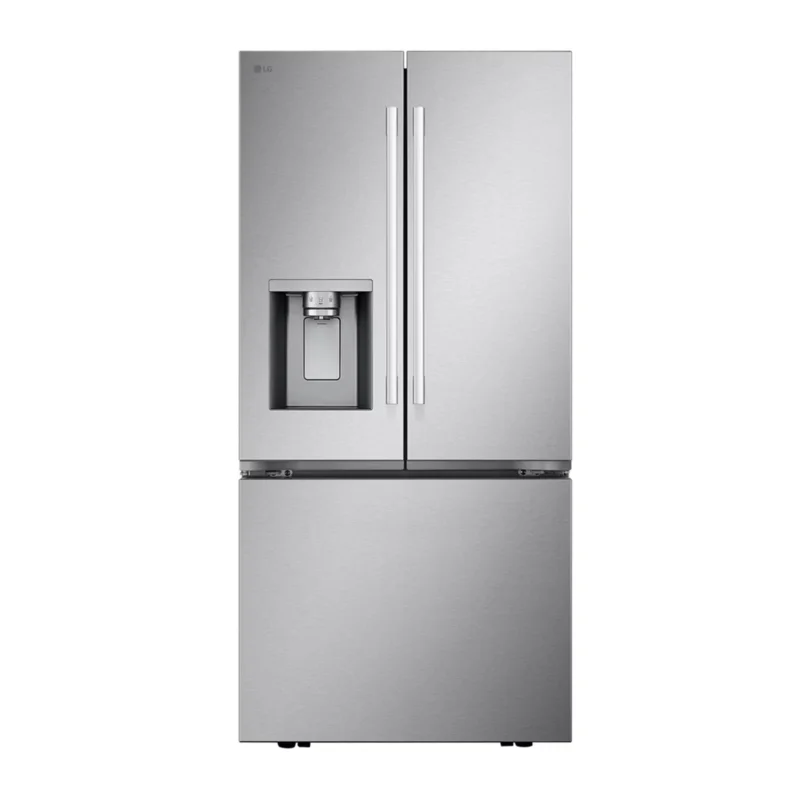 LG - 33 Inch 24.5 cu. ft French Door Refrigerator in Stainless - LF25H6330S Stainless