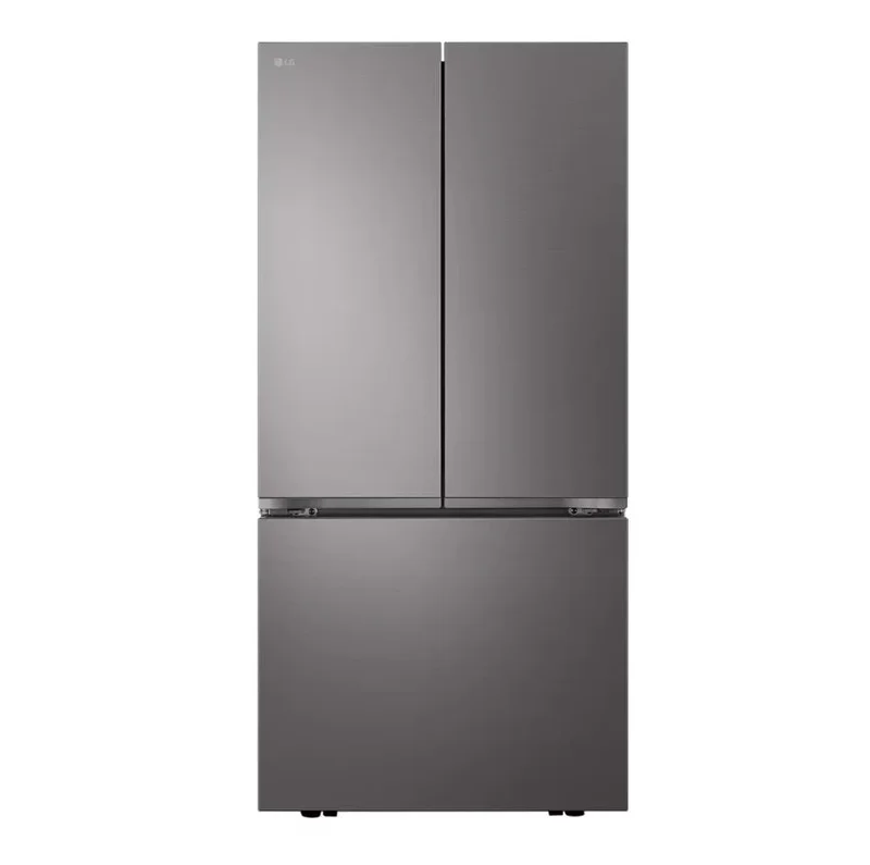 LG - 33 Inch 25.1 cu. ft French Door Refrigerator in Black Stainless - LF25S6200D None