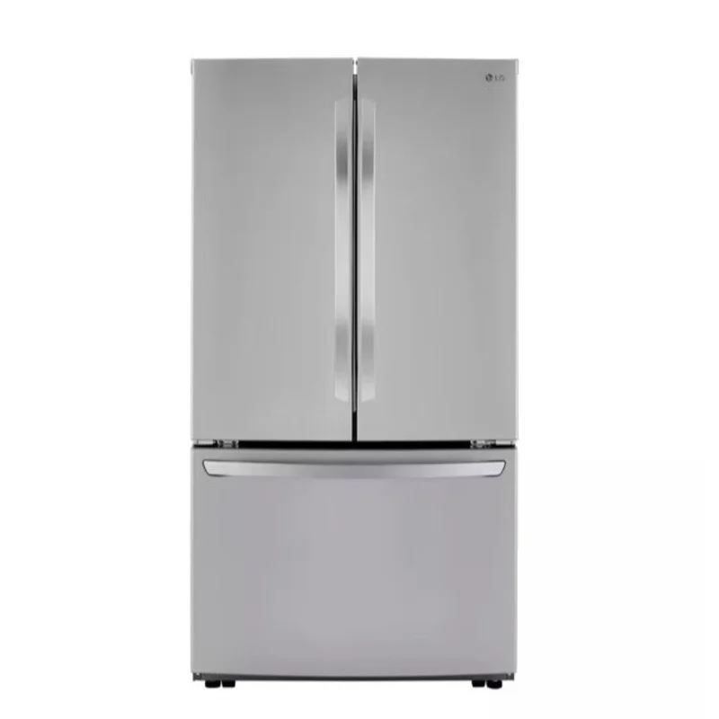 LG - 35.75 Inch 23 cu. ft French Door Refrigerator in Stainless - LRFCC23D6S Stainless